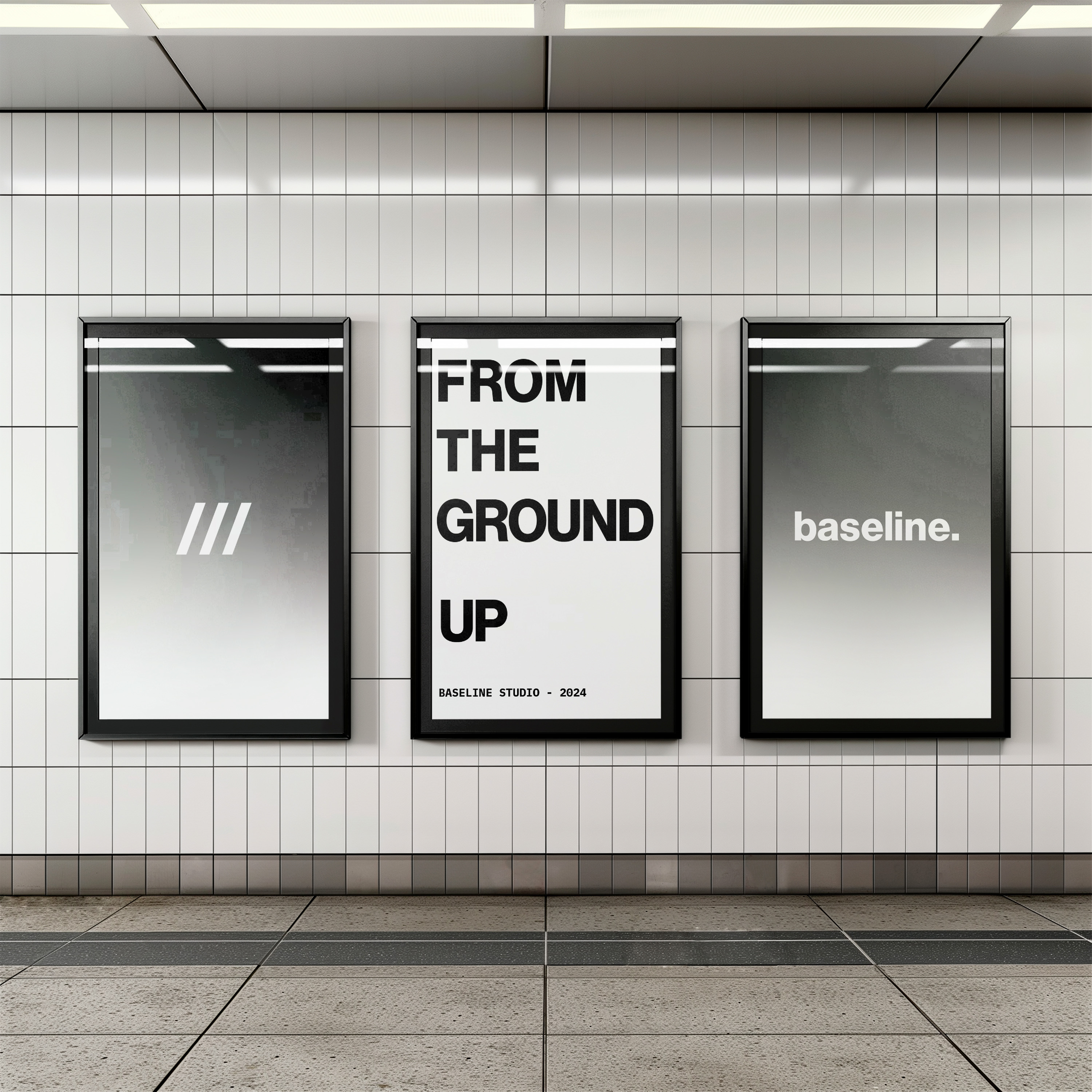 baseline. social tile